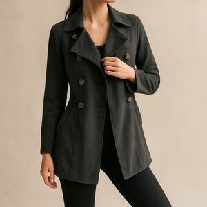 CAbi Ponte Trench Jacket Size Small